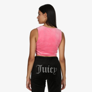 Juicy Couture Rövidített póló CAMINA CORSET TOP 