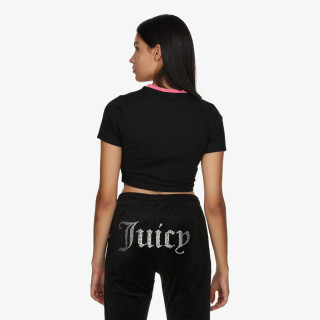 Juicy Couture Póló DUMP HIM <br />
CROP SOPHIE TEE 