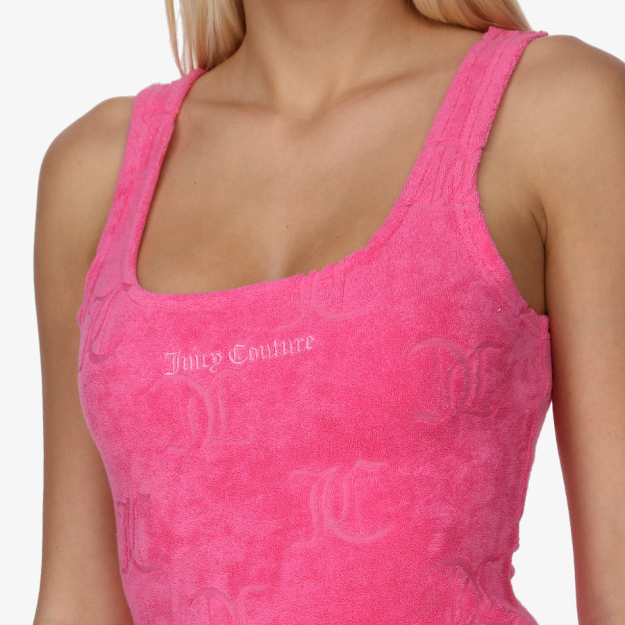 Juicy Couture Ruhák DEBORAH TOWELLING DRESS 