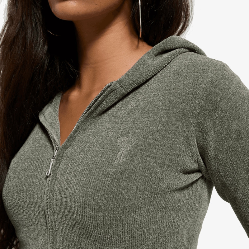Juicy Couture Pulóver MAYA KNIT HOODI 