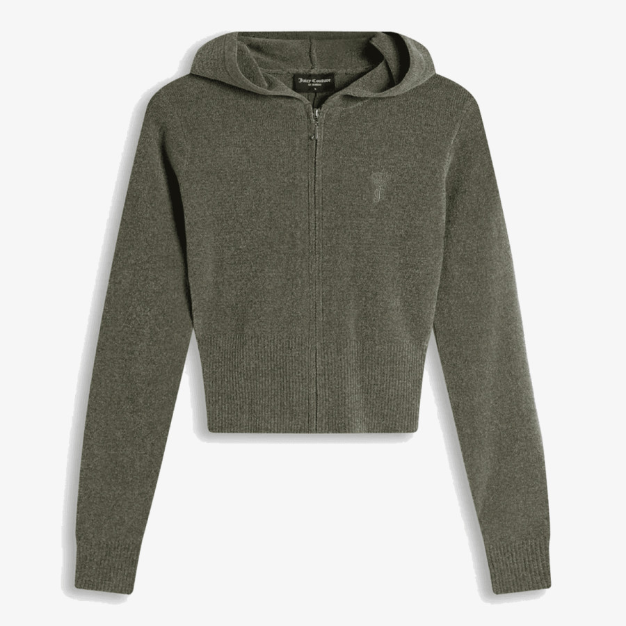 Juicy Couture Pulóver MAYA KNIT HOODI 