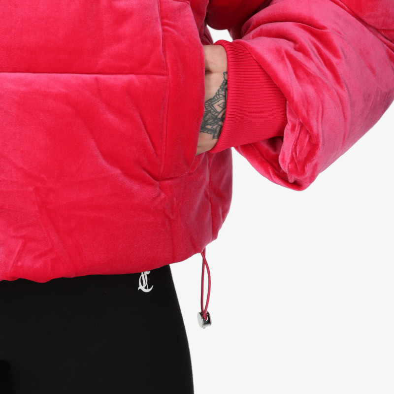 Juicy Couture Kabát ROSALIA DIAMANTE PUFFER 