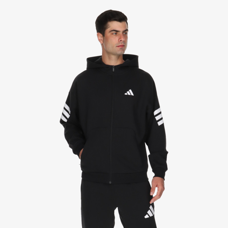 Adidas Pulóver M FI 3S FZ 
