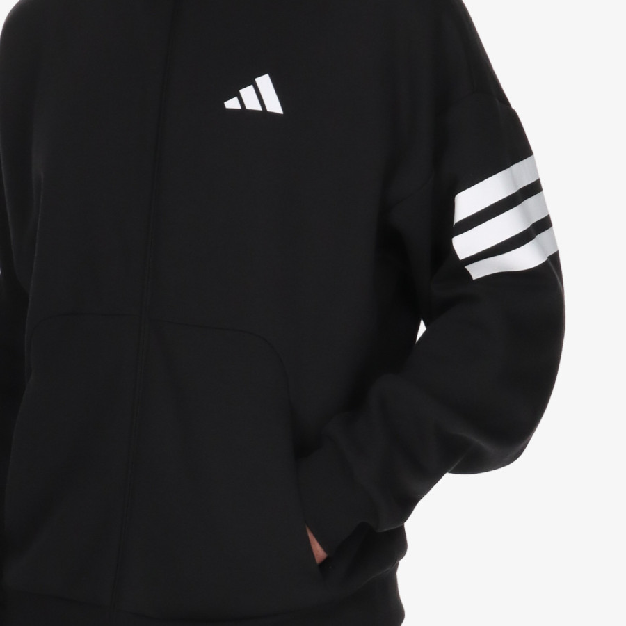 Adidas Pulóver M FI 3S FZ 