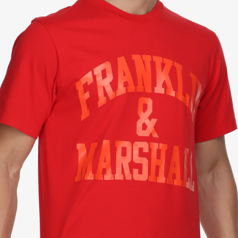 Franklin & Marshall Póló PIECE DYED 24/1 JERSEY 