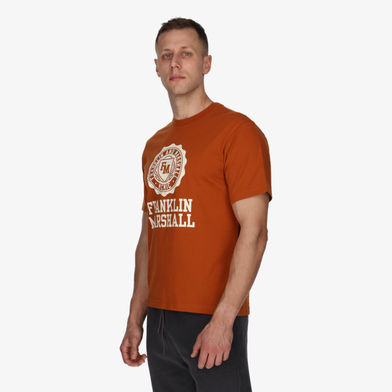 Franklin & Marshall Póló PIECE DYED 24/1 JERSEY 