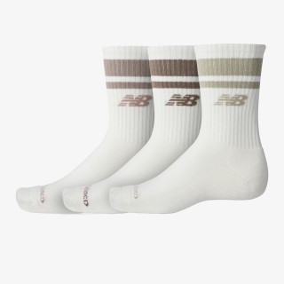 New Balance Zokni Everyday Stripe Midcalf 3 Pack 