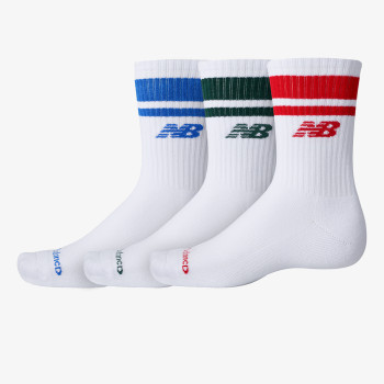 New Balance Zokni Everyday Stripe Midcalf 3 Pack 