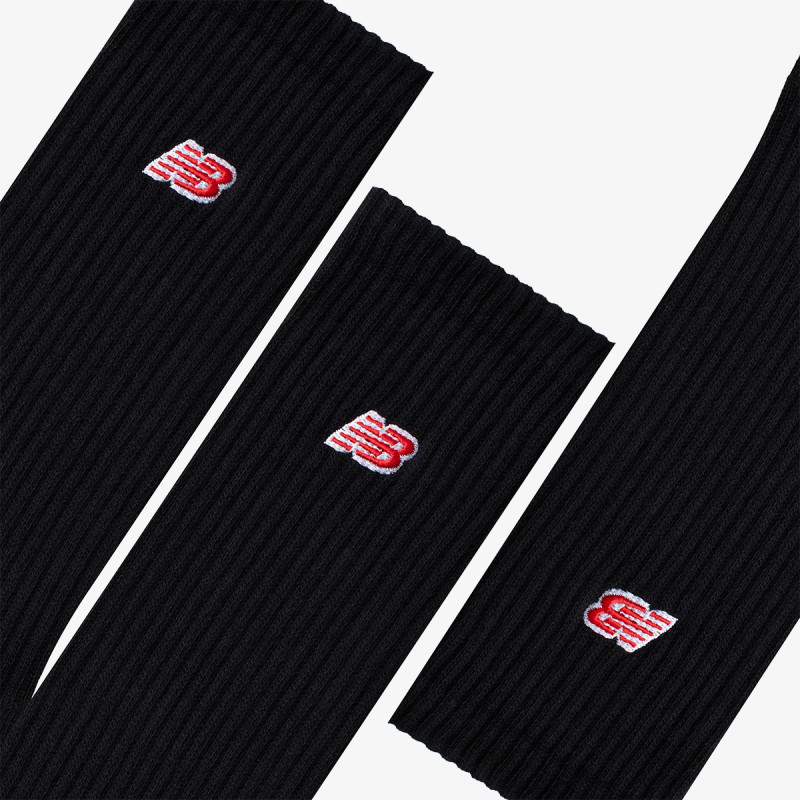 New Balance Zokni Patch Logo Crew 3 Pack 