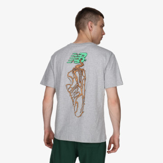 New Balance Póló NB Essentials Roots Graphic Tee 