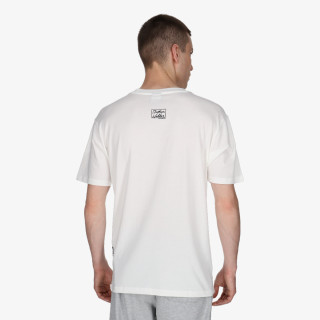 New Balance Póló Hoops Cotton Jersey Short Sleeve T-shirt 