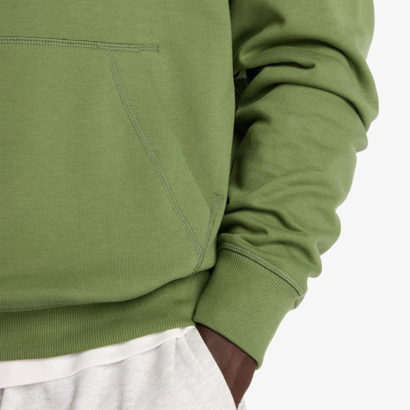 New Balance Pulóver Athletics French Terry Hoodie - UTILITY 