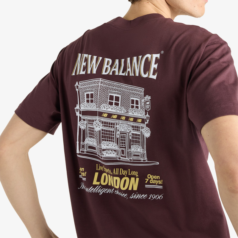 New Balance Póló Grab a Bite London T-Shirt 