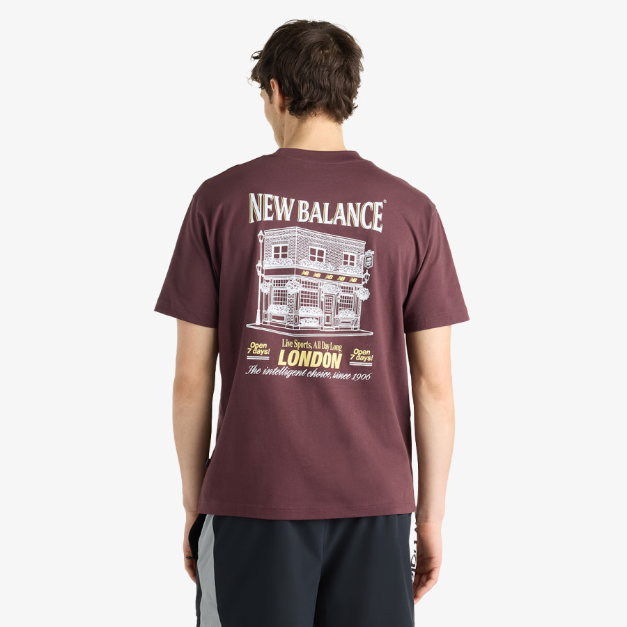 New Balance Póló Grab a Bite London T-Shirt 