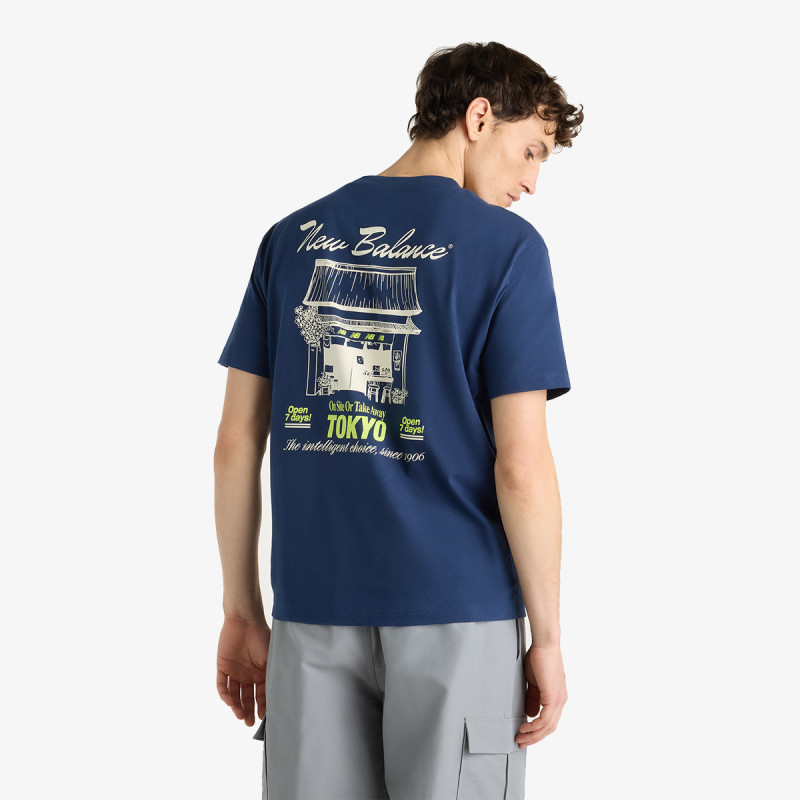 New Balance Póló Grab a Bite Tokyo T-Shirt 