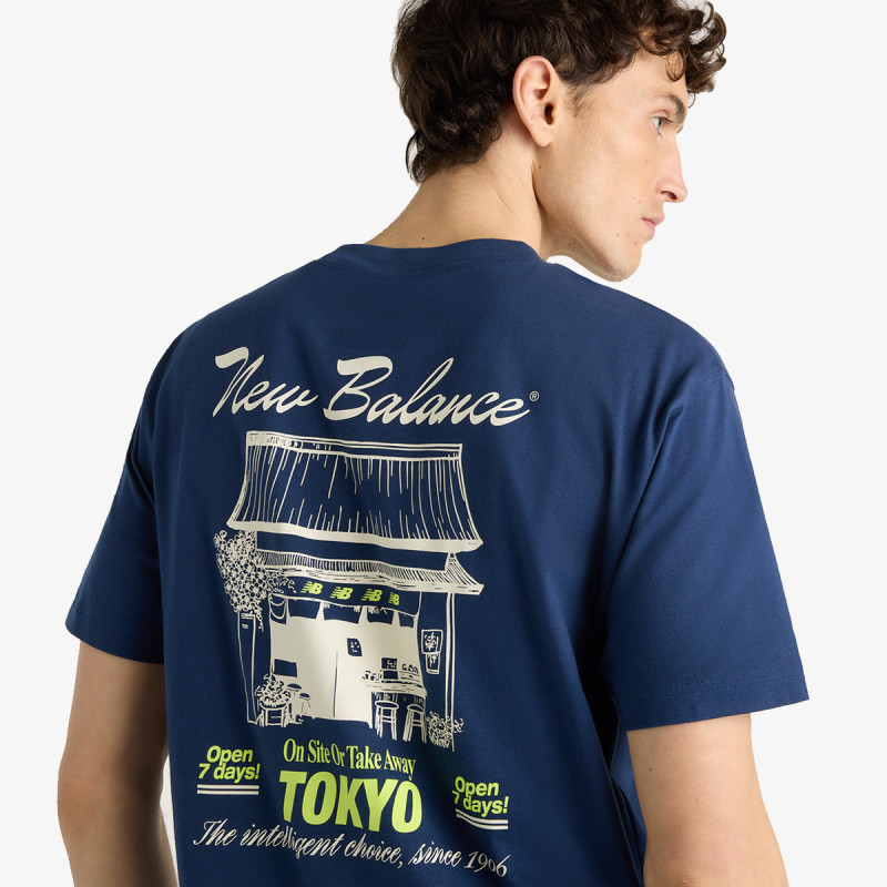 New Balance Póló Grab a Bite Tokyo T-Shirt 