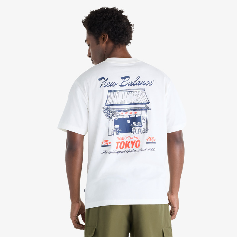 New Balance Póló Grab a Bite Tokyo T-Shirt 