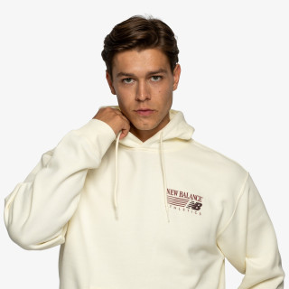 New Balance Pulóver Reimagined Fleece Hoodie 