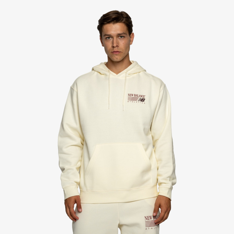 New Balance Pulóver Reimagined Fleece Hoodie 