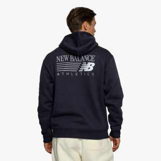 New Balance Pulóver Reimagined Fleece Hoodie 
