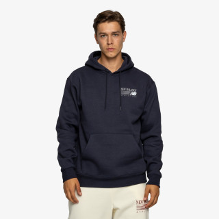 New Balance Pulóver Reimagined Fleece Hoodie 