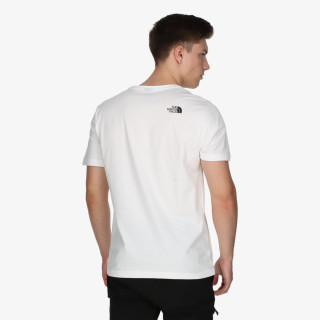 The North Face Póló M S/S EASY TEE TNF WHITE 