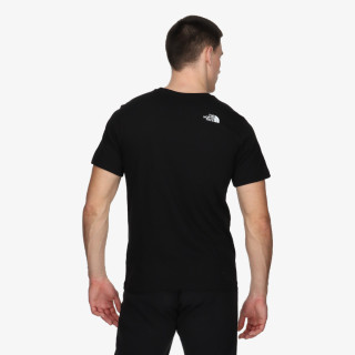 The North Face Póló M S/S EASY TEE TNF BLACK 