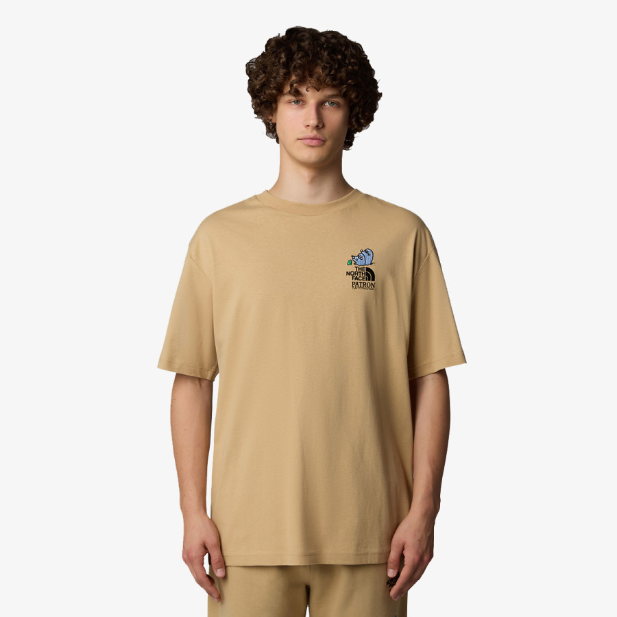 The North Face Póló U SS MOUNTAIN CLEANUP OVERSIZED TEE 