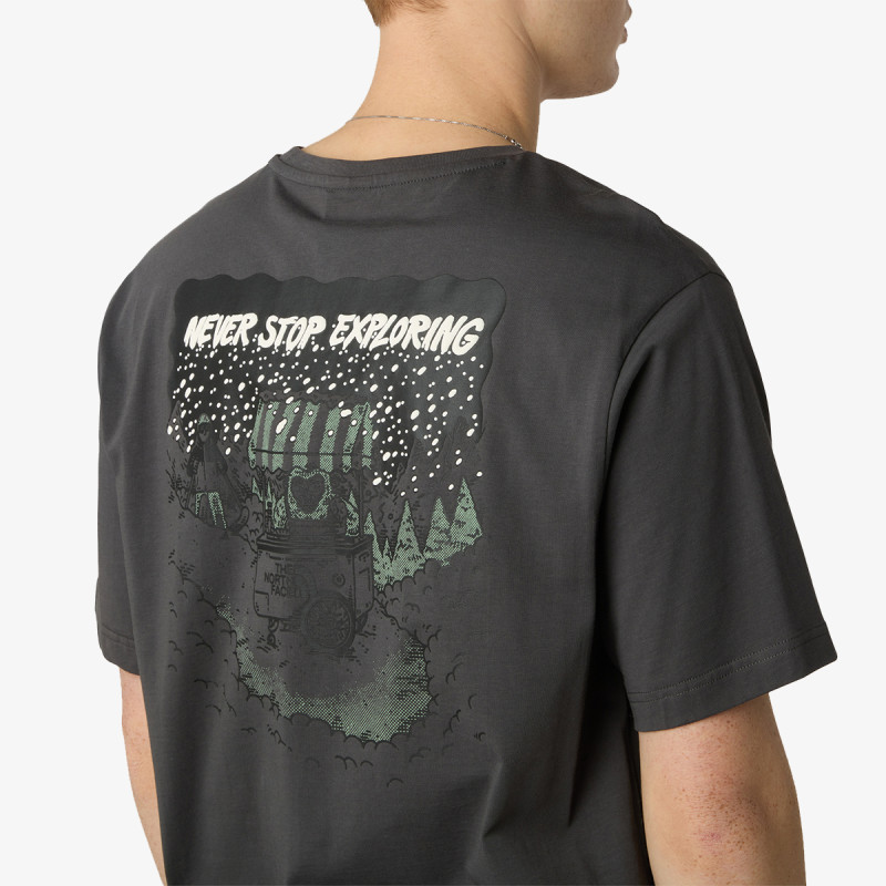 The North Face Póló U POWDER DAYS RELAXED S/S TEE-GRAPHIC 