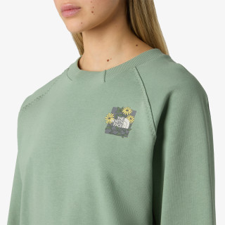 The North Face Pulóver W CONNECT RELAXED CREW SWEATSHIRT-GRAPHI 