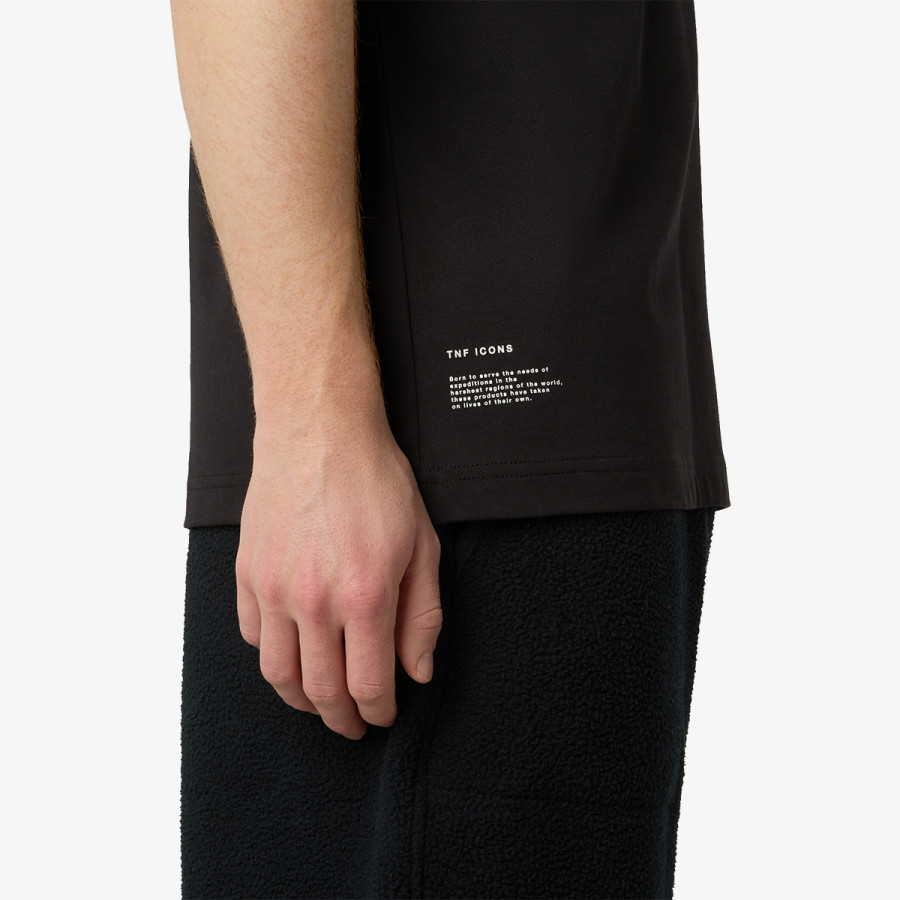 The North Face Póló U ICON MOUNTAIN JACKET RELAXED S/S TEE 