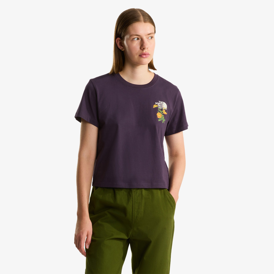 The North Face Póló FLORA EMBRO REGULAR SHORT SLEEVE TEE-G 