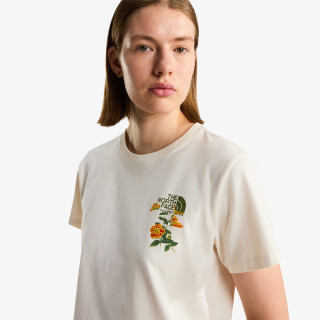 The North Face Póló FLORA EMBRO REGULAR SHORT SLEEVE TEE-G 