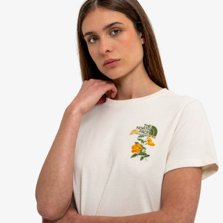 The North Face Póló FLORA EMBRO REGULAR SHORT SLEEVE TEE-G 