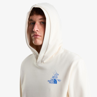 The North Face Pulóver U MOUNTAIN CELEBRATION RELAXED HOODIE-GR 