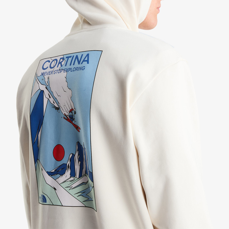 The North Face Pulóver U MOUNTAIN CELEBRATION RELAXED HOODIE-GR 