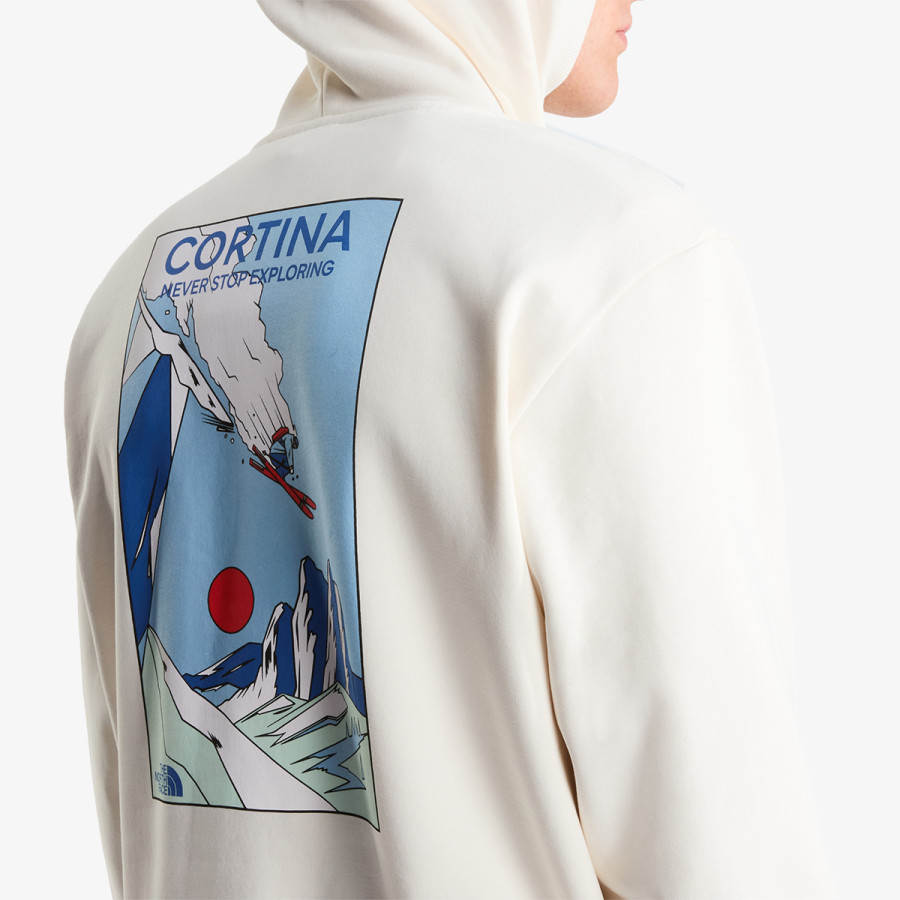 The North Face Pulóver U MOUNTAIN CELEBRATION RELAXED HOODIE-GR 