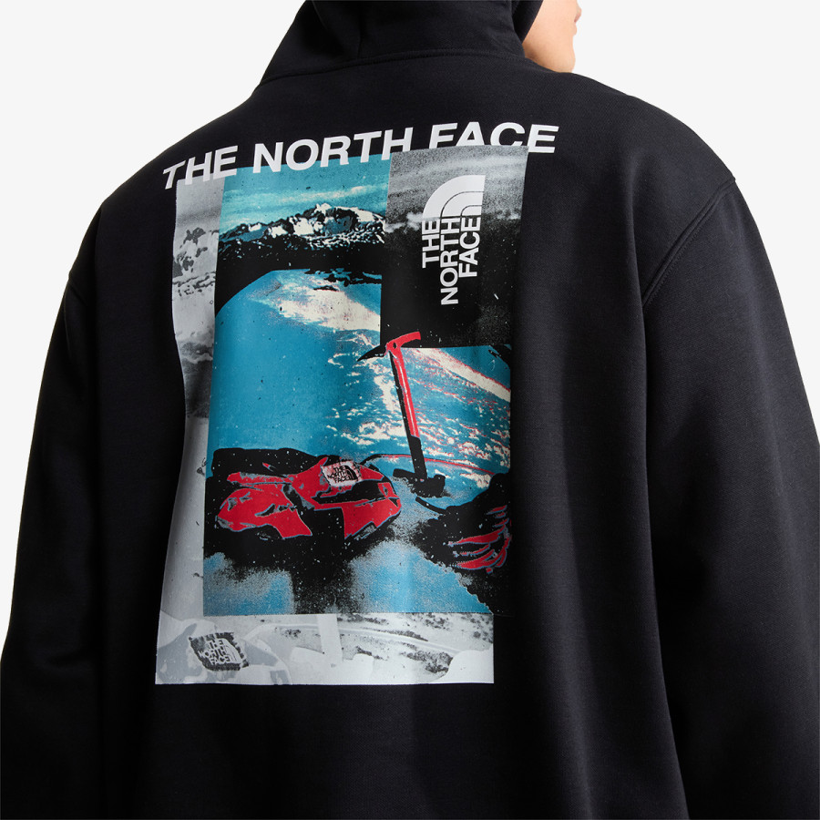 The North Face Pulóver M APEX '75 COLLAGE RELAXED HOODIE 