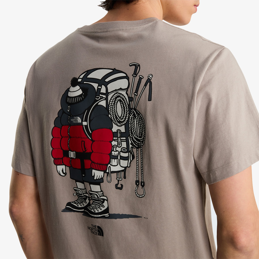 The North Face Póló U GEAR UP GET OUT RLX SS TEE-GRAPHIC 