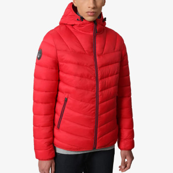 Napapijri Kabát AERONS H 2 RED TANGO 