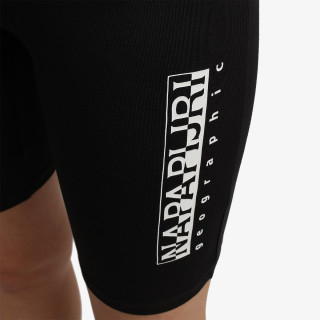 Napapijri Kerékpáros nadrág N-BOX LEGGINGS 2 BLACK 041 