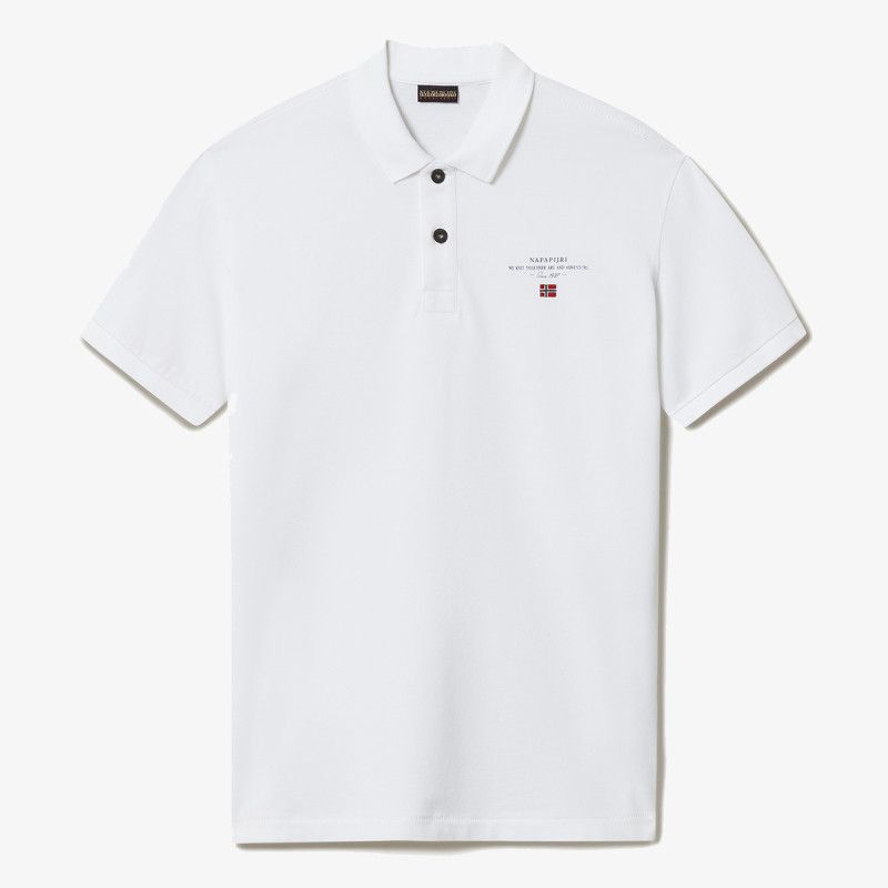 Napapijri Póló ELBAS SS 4 BRIGHT WHITE 002 
