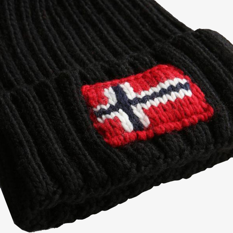 Napapijri Sapka SEMIURY 5 BLACK 041 