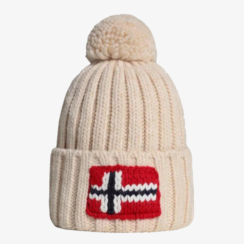 Napapijri Sapka SEMIURY 5 N1J BEIGE DIMITY 