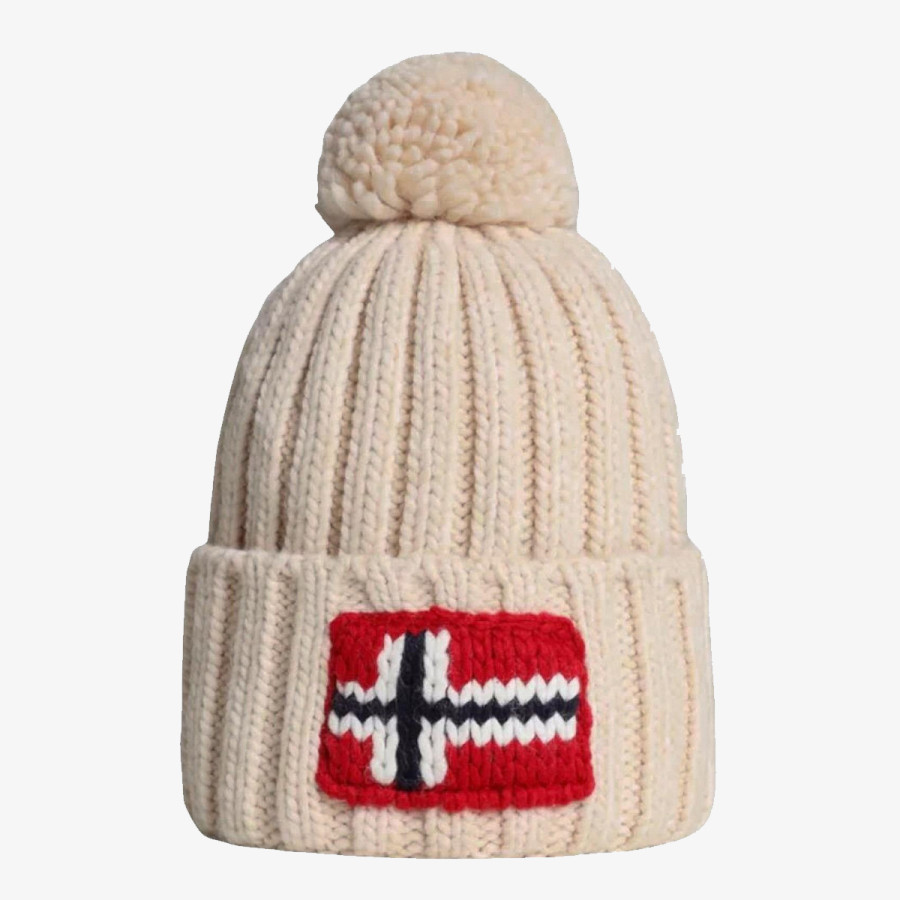 Napapijri Sapka SEMIURY 5 N1J BEIGE DIMITY 