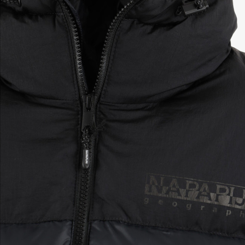 Napapijri Kabát A-HORNELEN BLACK 041 