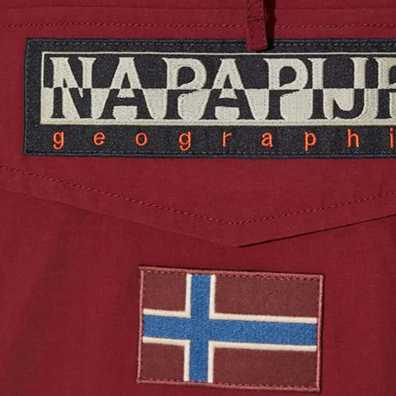 Napapijri Kabát RAINFOREST POCKET 2 VINT AMARANTH 