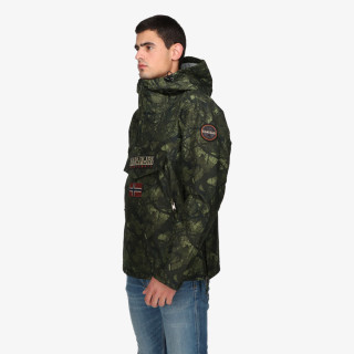 Napapijri Kabát RAINFOREST PKT PRT 2 CAMO GREEN FBN 