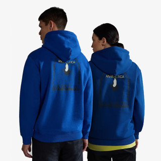 Napapijri Kapucnis pulóver B-NENY H BLU MAZARIN B5A 