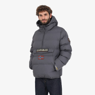 Napapijri Kabát RAINFOREST OP WI PUF DARK GREY SOLID 